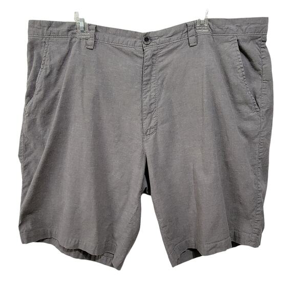 Bob Timberlake Mens Gray Canvas Shorts Size 44 - Picture 1 of 11